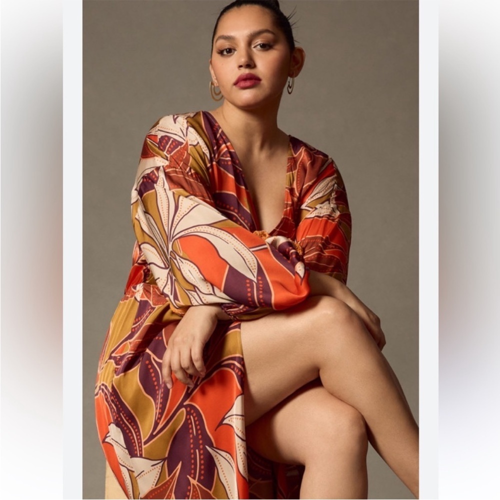 Anthropologie Long Sleeve Dress - Picture 5 of 11